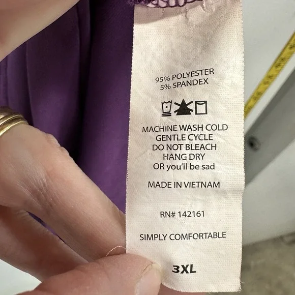 LuLaRoe Sz 3XL Simply Comfortable Fold Over Waist Skirt Bundle Multicolor Casual - Picture 7 of 10